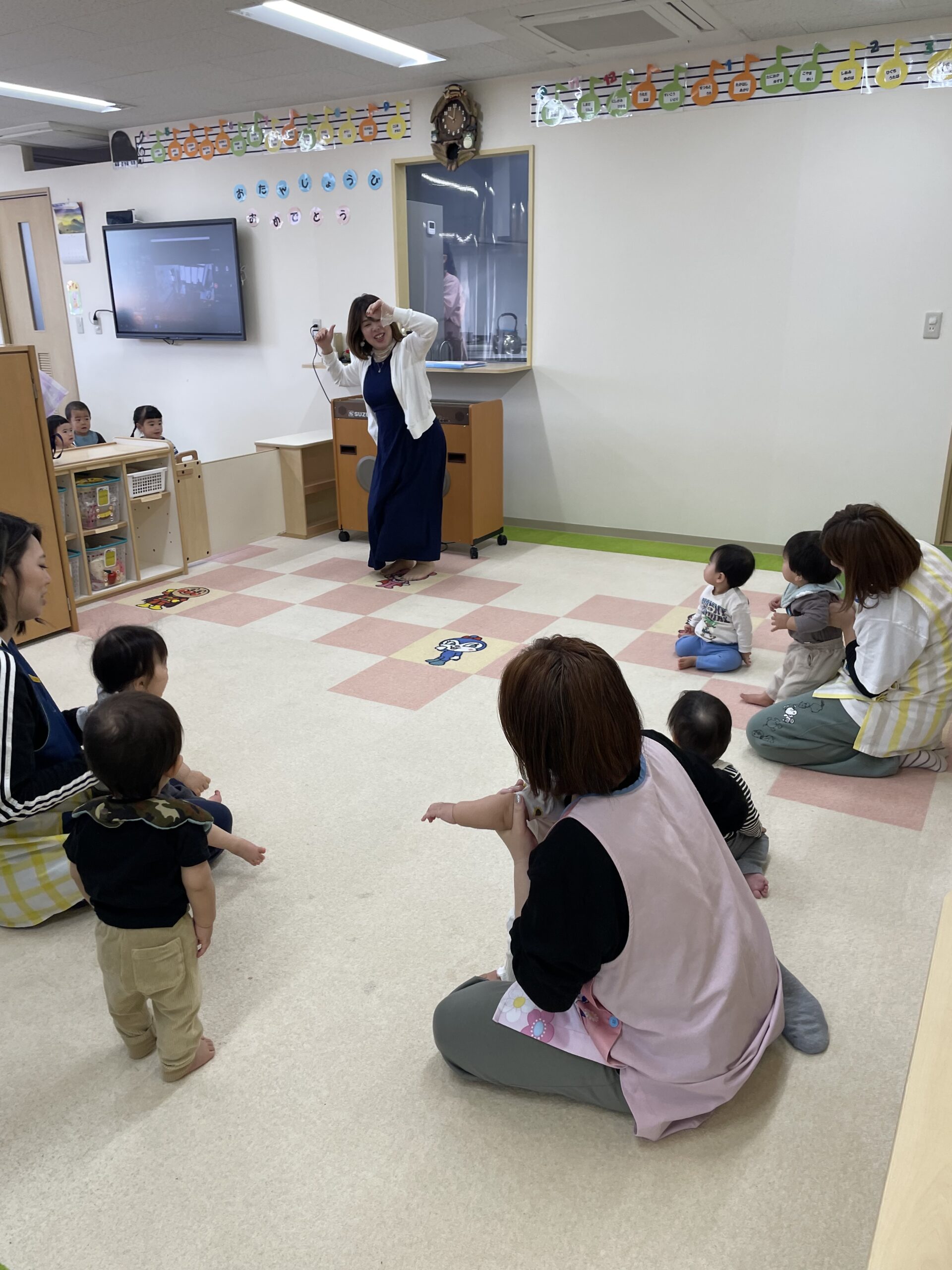 0・1歳児リトミック♪