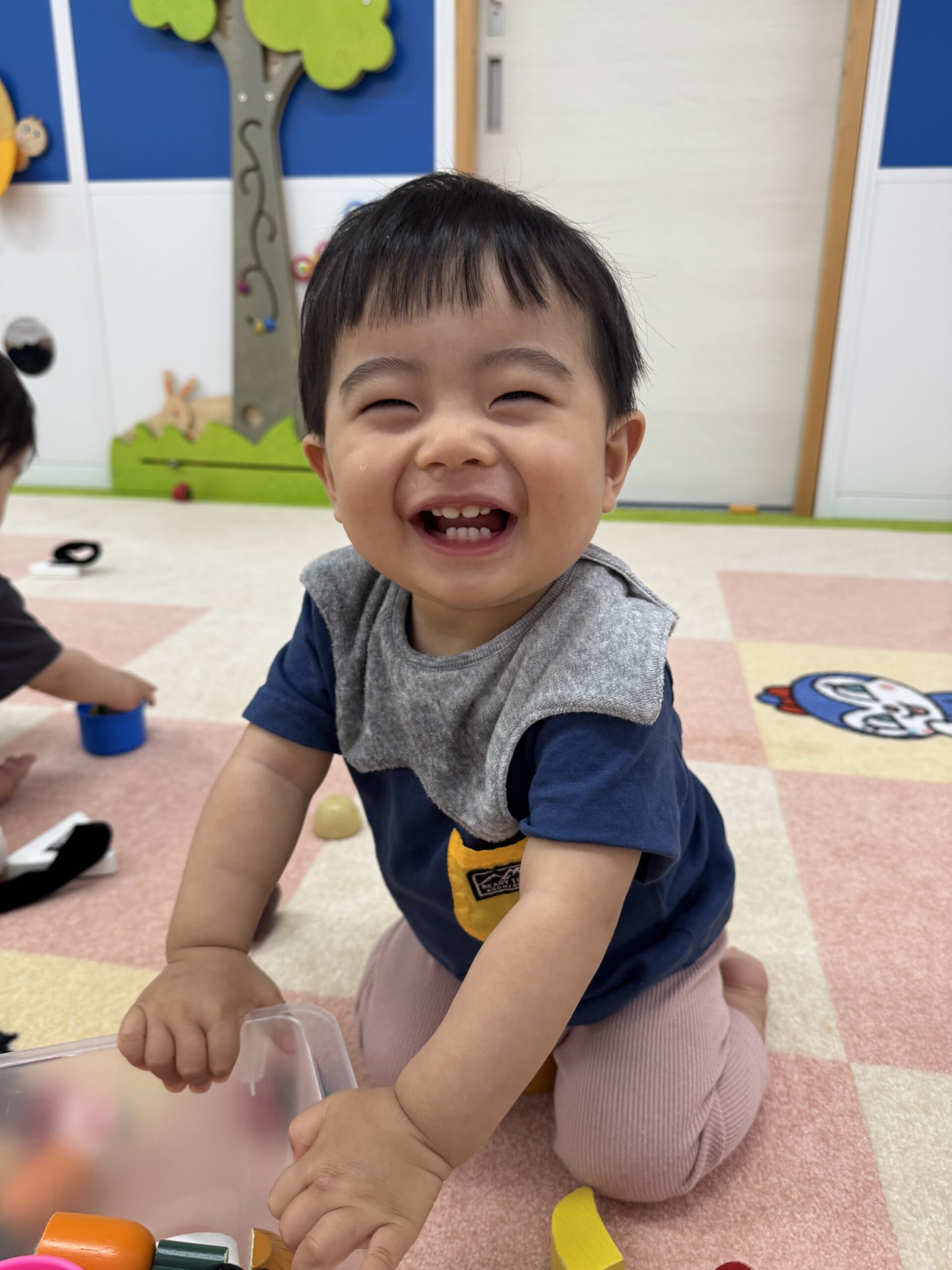今日は雨の日！室内遊び！