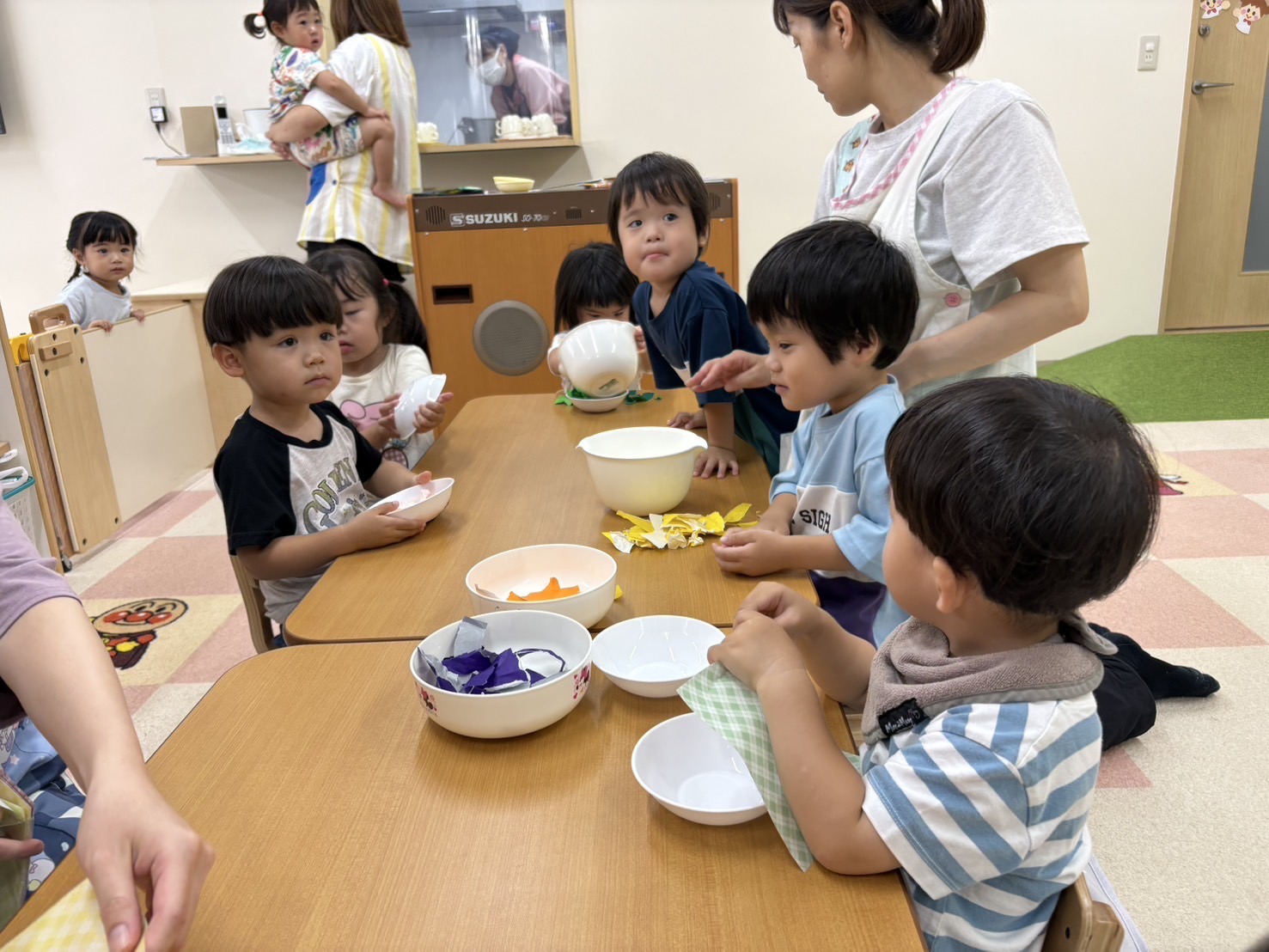 製作遊び！！