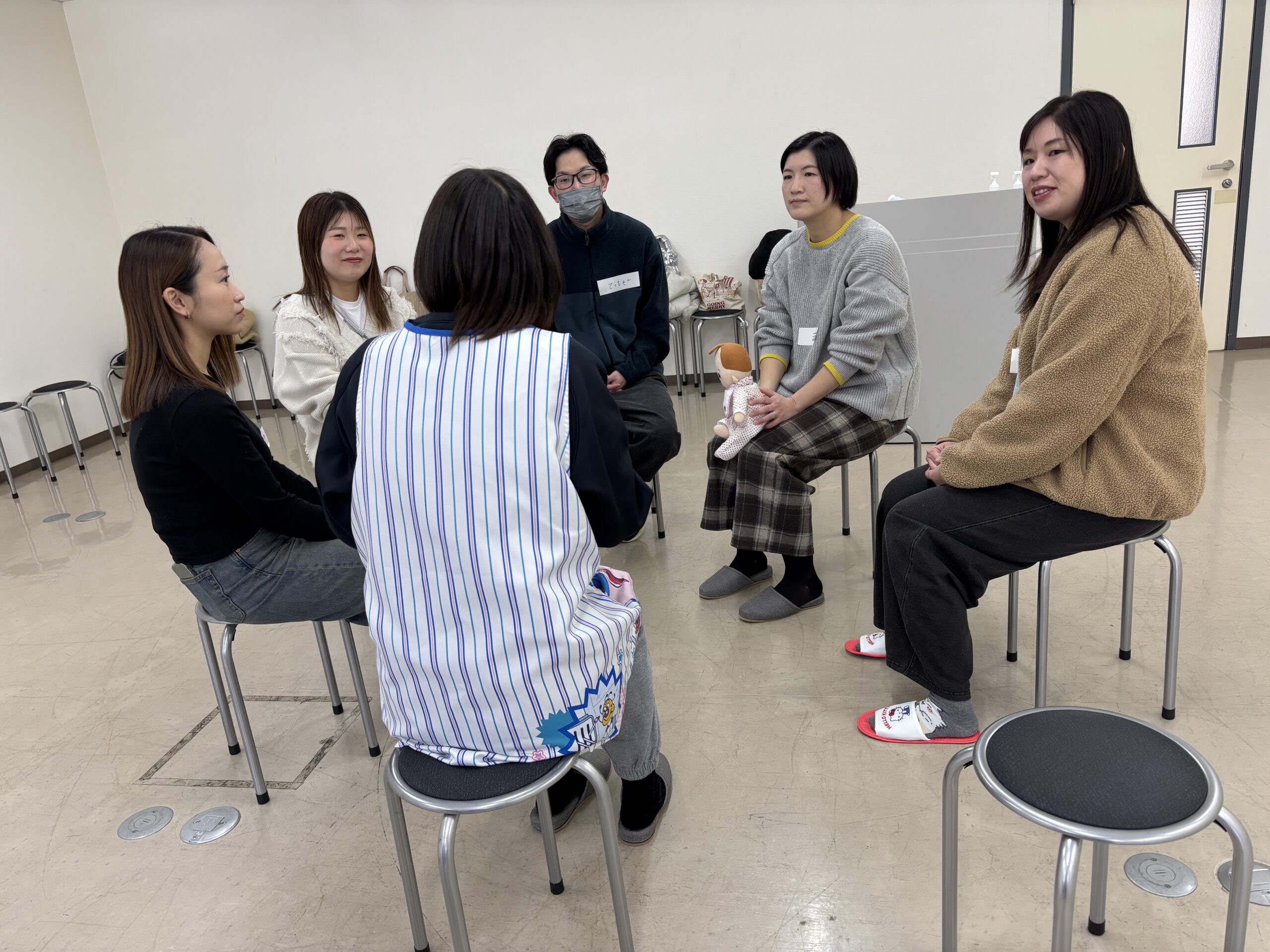 2歳児懇談会と参観！